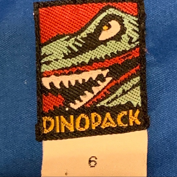 Dinopack Blue short Sleeve Dinosaur Short Sleeve 6 - Picture 3 of 5